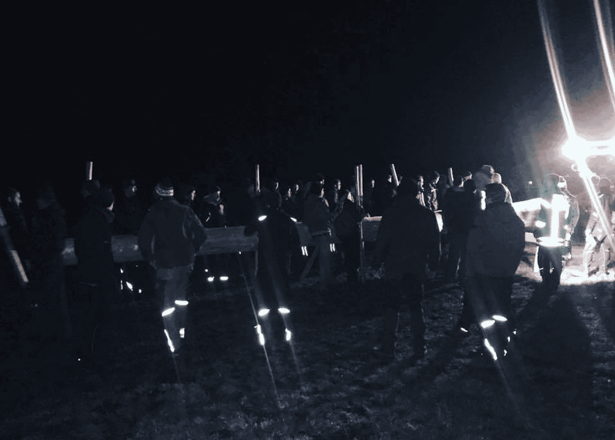 Maibaumklau Moosach 2018